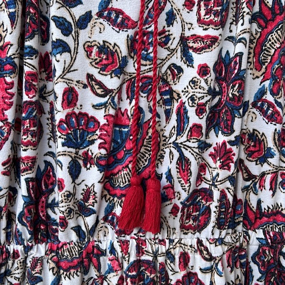 🌺 Lucky Brand Floral Short Sleeve Mini Dress 🌺 - Picture 7 of 9